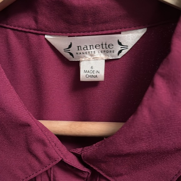 Fuchsia Button-Up Dress - Picture 3 of 5